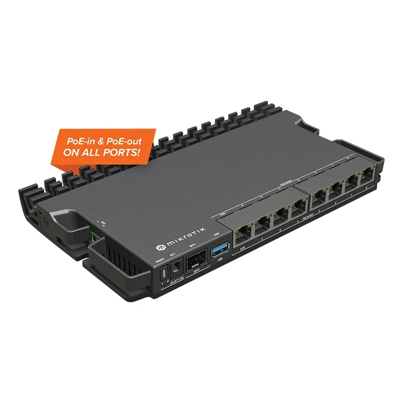 

Маршрутизатор Mikrotik RB5009UPr/RB5009UG + S + в домашних условиях 1 гигабитный роутер POE 10G 2,5G