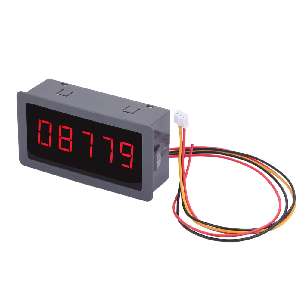DIGITEN 4 Tacómetros LED Digitales Azules RPM Medidor De Velocidad