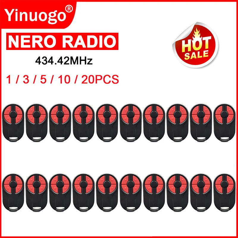 NERO-RADIO-8101-1M-8101-2M-8101-4M-8101-1M-2M-4M-Fernbedienung-Barriere ...