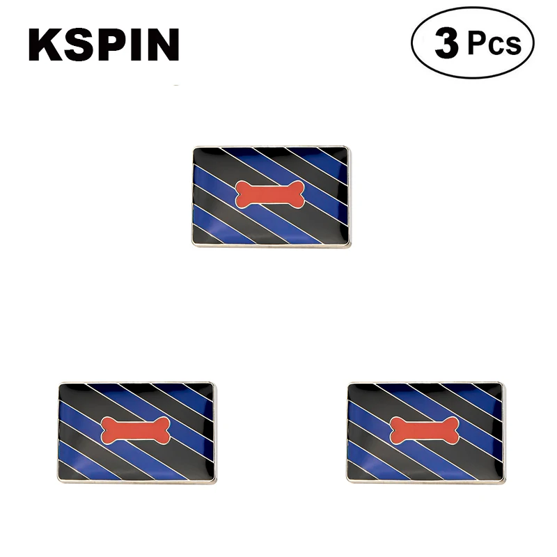 

Pup Pride Flag Lapel Pins Badges Brooches 3pcs a lot