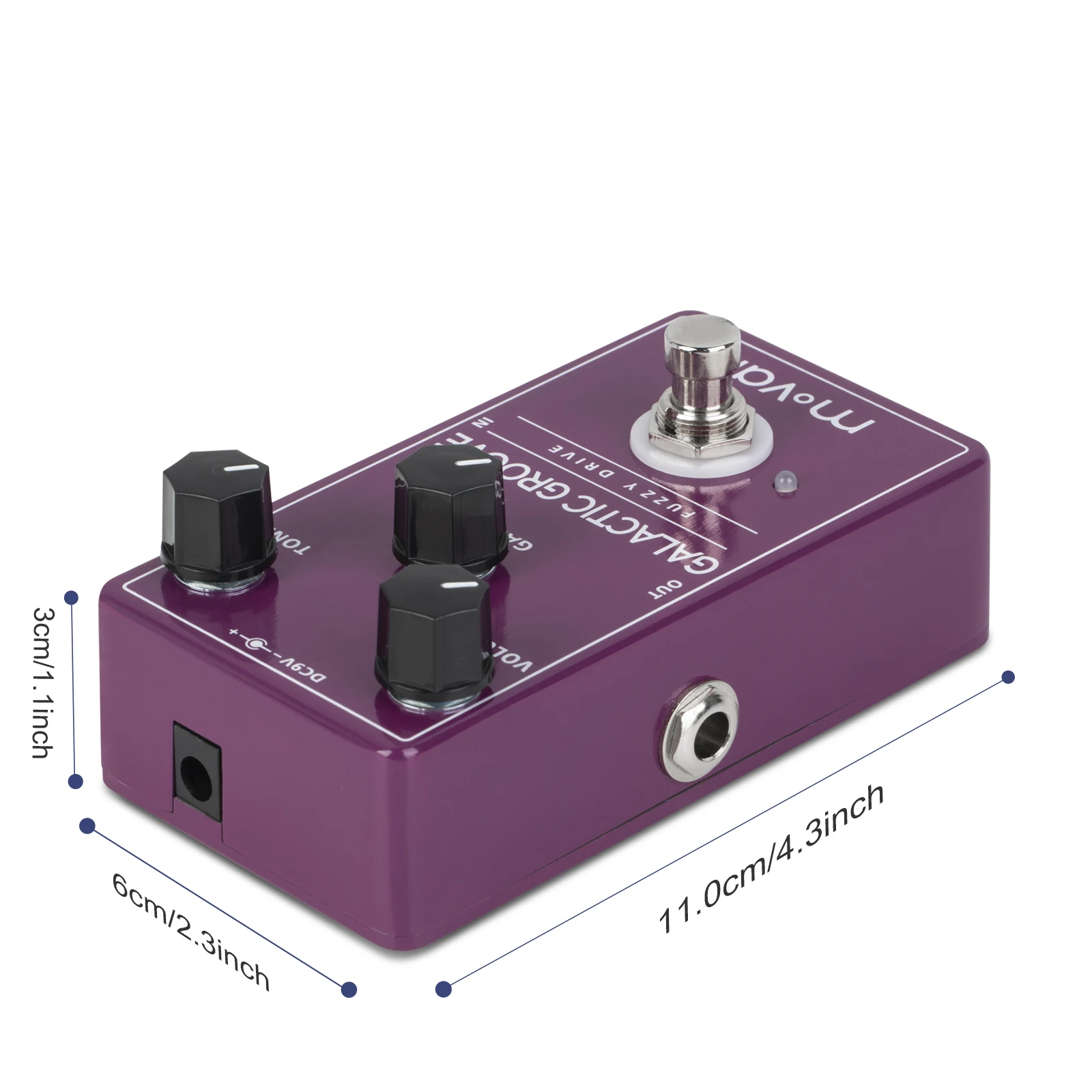 ギター movall GALACTIC GROOVE Fuzzy Drive movall GALACTIC GROOVE