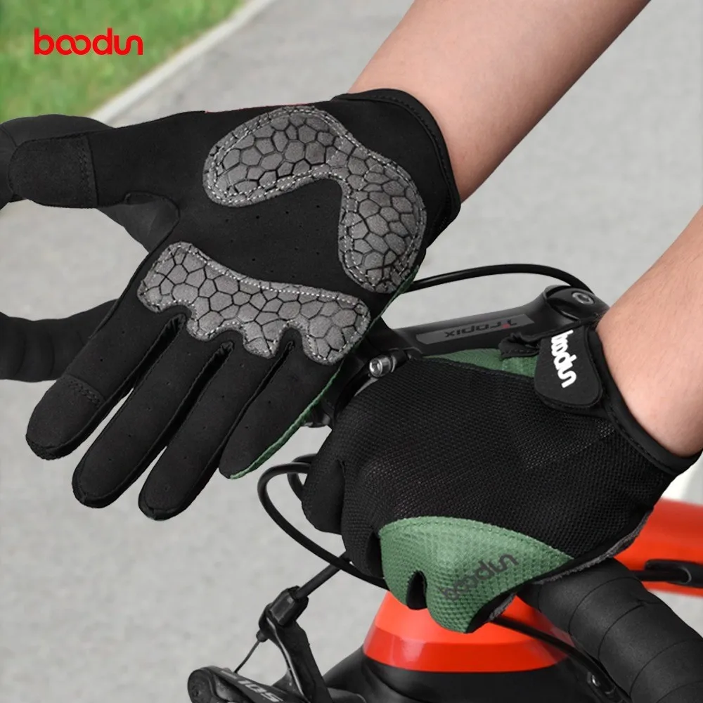 

BOODUN/Bodun велосипедные перчатки с длинными пальцами велосипедные перчатки для спорта на открытом воздухе Зимние теплые велосипедные перчатки с закрытыми пальцами