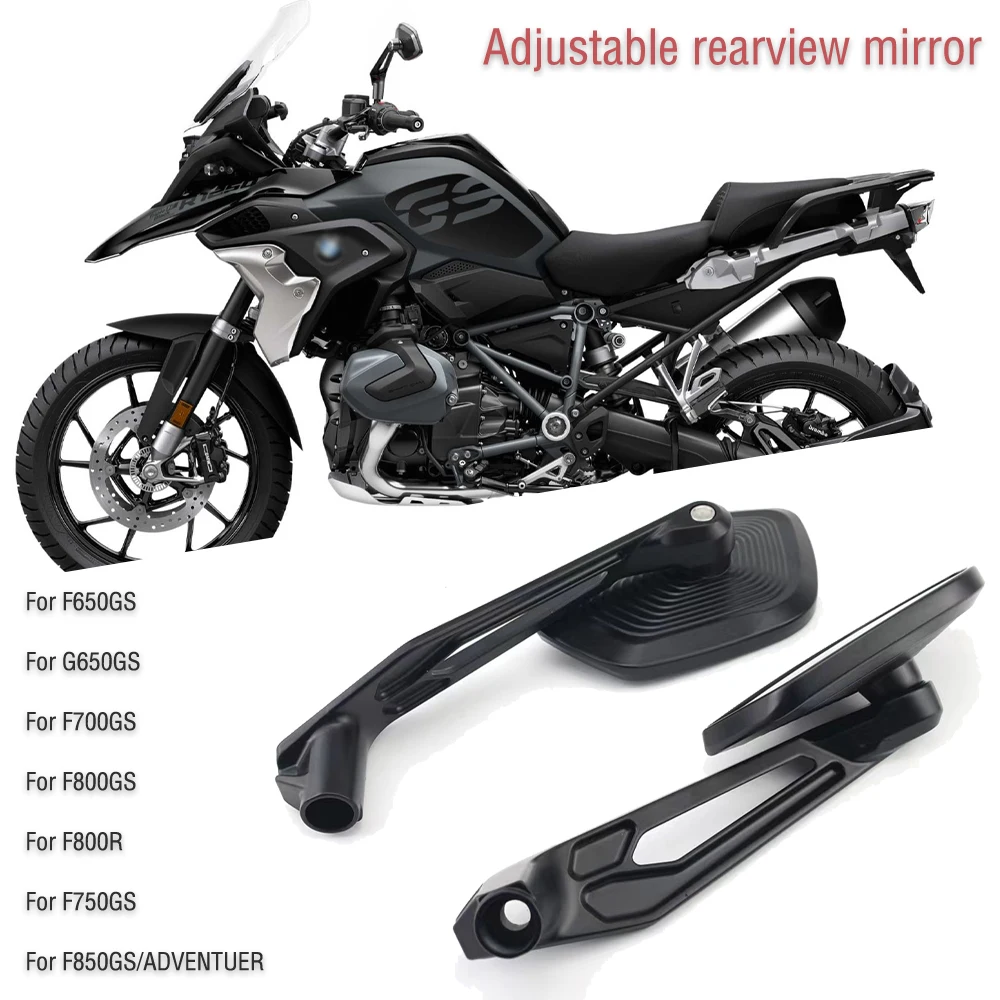 Bmw Gs Rear View Mirror Riser Motorcycle-Accessories-Rear-view-For-R1250GS-R1200GS-Mirrors-Moto-Side ...