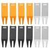 8Pcs Aluminum Alloy Bending Golf Divot Repair Tool Ball Marker Putting Fork Pitch Groove Cleaner Tools Lawn Maintaining Fixing 1