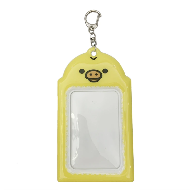Rilakkuma Korilakkuma ID Card Holder Case Kiiroitori Chick Kawaii