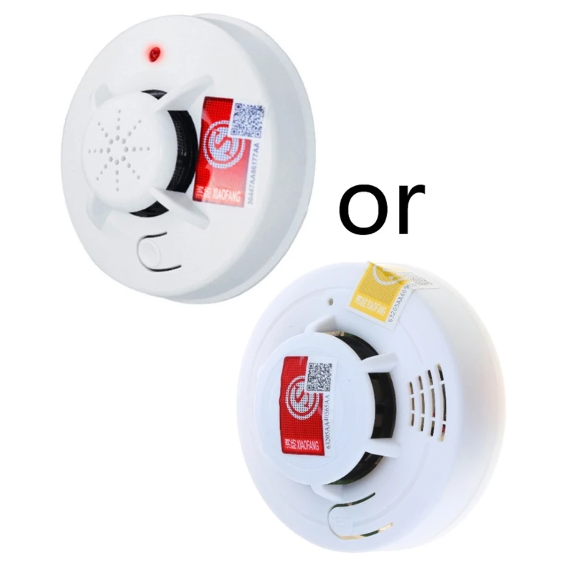 

Battery Operated Smoke Detectors Smoke Alarm 85dB Loud Alarm 360° All Corners Detection Used for House Hotel 85WC