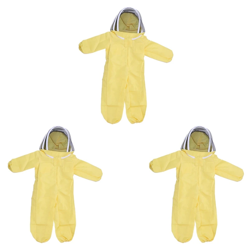 

A50I 3X Professional Child Beekeeping Protective Bee Beekeepers Bee Suit Equipment Farm Visitor Protect Beekeeping Suit M