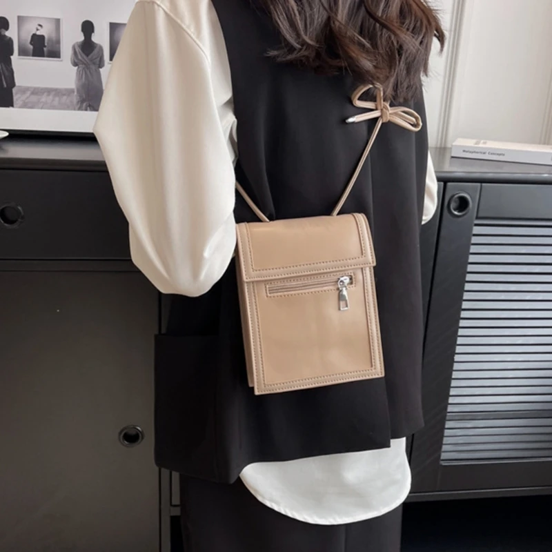 Women Casual Crossbody Bag Small Shoulder Bag PU Leather Bag for Daily