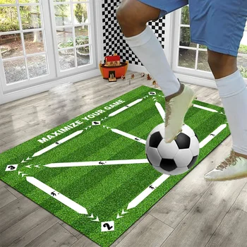 Football Training Mat – Non-Slip Foldable Soccer Dribble Mat for Kids & Adults (Indoor & Outdoor) 1