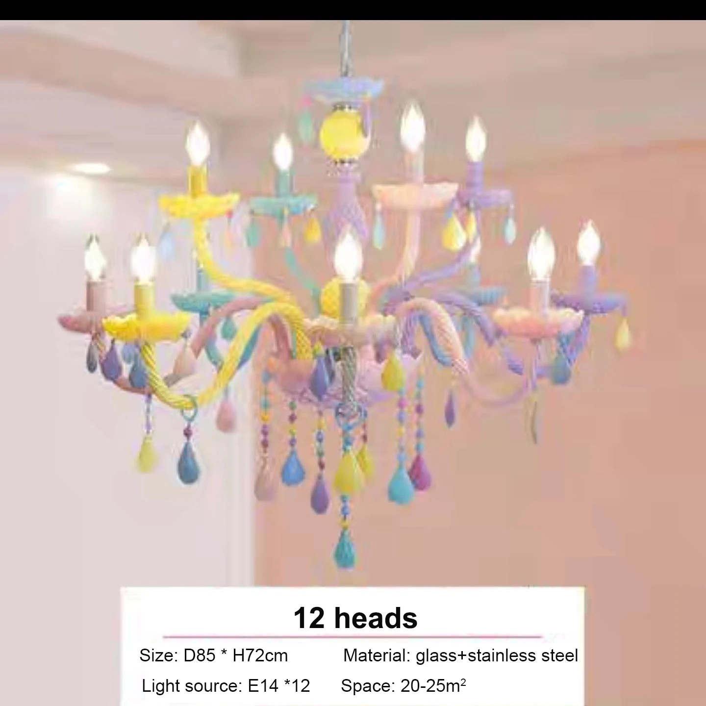 Chandelier Bois RDA 3ème Anniversaire Fille - Art De Dresde - 12 Cm - Occasion