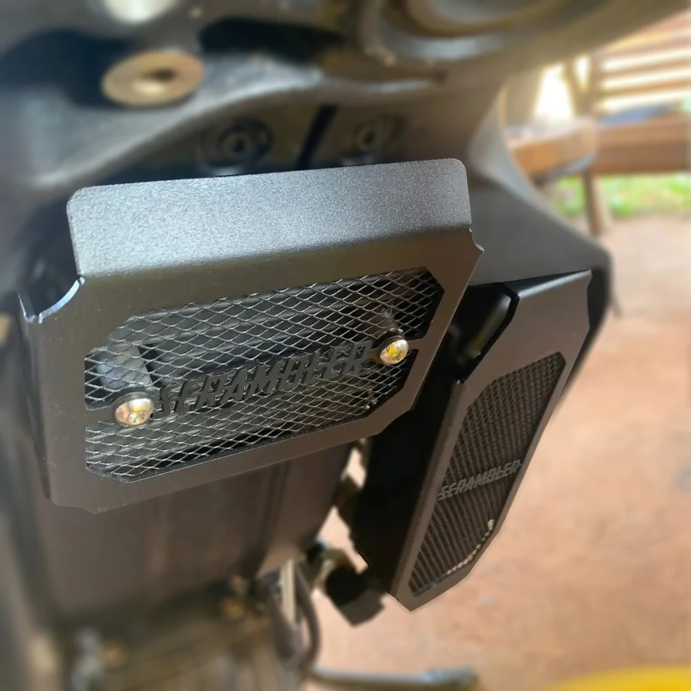 

For Ducati Scrambler800 2015-2023 Scrambler 800 Accessories Motorcycle Radiator Shield Grille Guard Oil Cooler Cover Protector