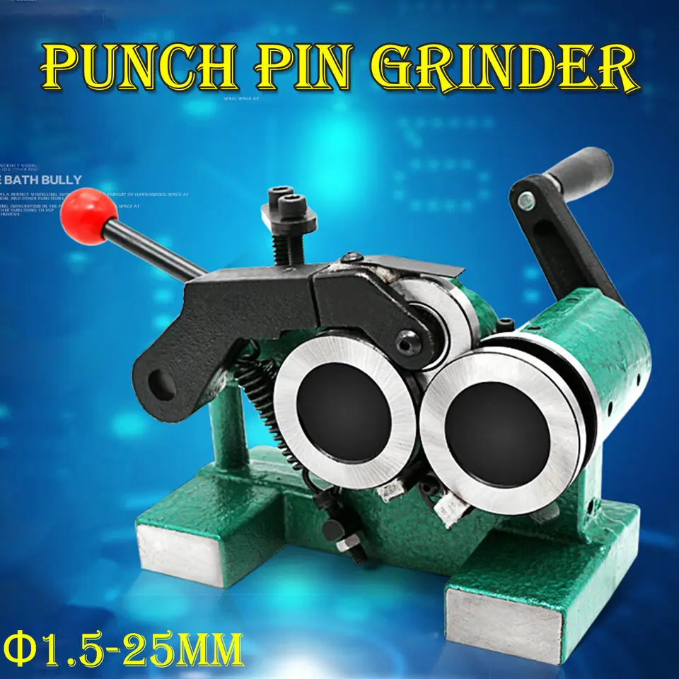 Manual Punch Pin Grinder Machine Grinding Needle Surface Grinding Tool Φ1.5-25mm 2