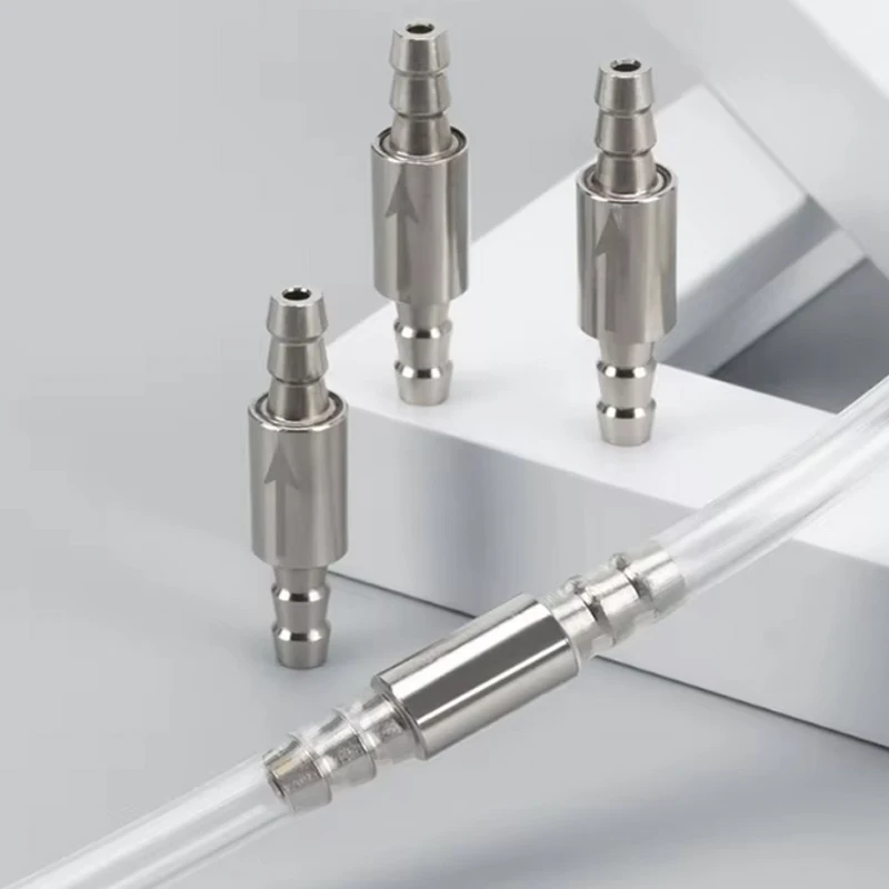 Aquarium CO2 check valve stainless steel anti drop tower type check valve fish tank CO2 generator equipment diffuser accessories