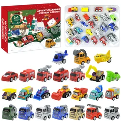 Festive 24 - Day Advent Calendar Gift Box with Christmas Tree Bricks - Ideal Holiday Surprise for As show (1799 - 1)