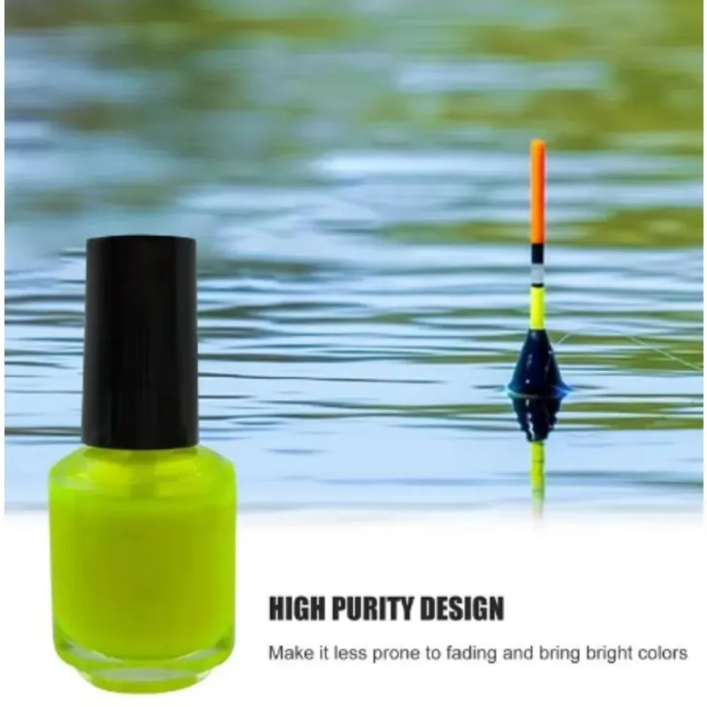 Fluorescent Quick-Dry Fishing Float Repair Paint - High Visibility Night Fishing Tackle Enhancer