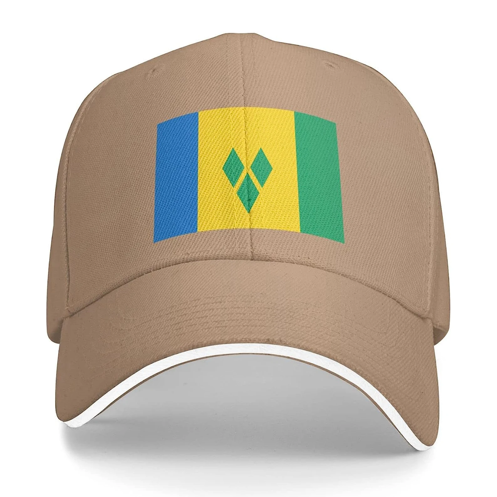 

TOOL Band Flag Of Saint Vincent Grenadines Unisex Baseball Cap Fits Men Women Adjustable Dad Hat Sandwich Bill Cap