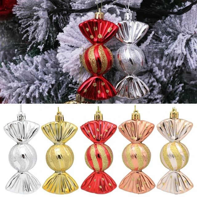 54 PCS Mini Christmas Ball Ornaments 1.2 Inch Xmas Colorful Shatterproof  Plastic Decorative Hanging Balls, Cute Tiny Christmas Ornaments for  Christmas
