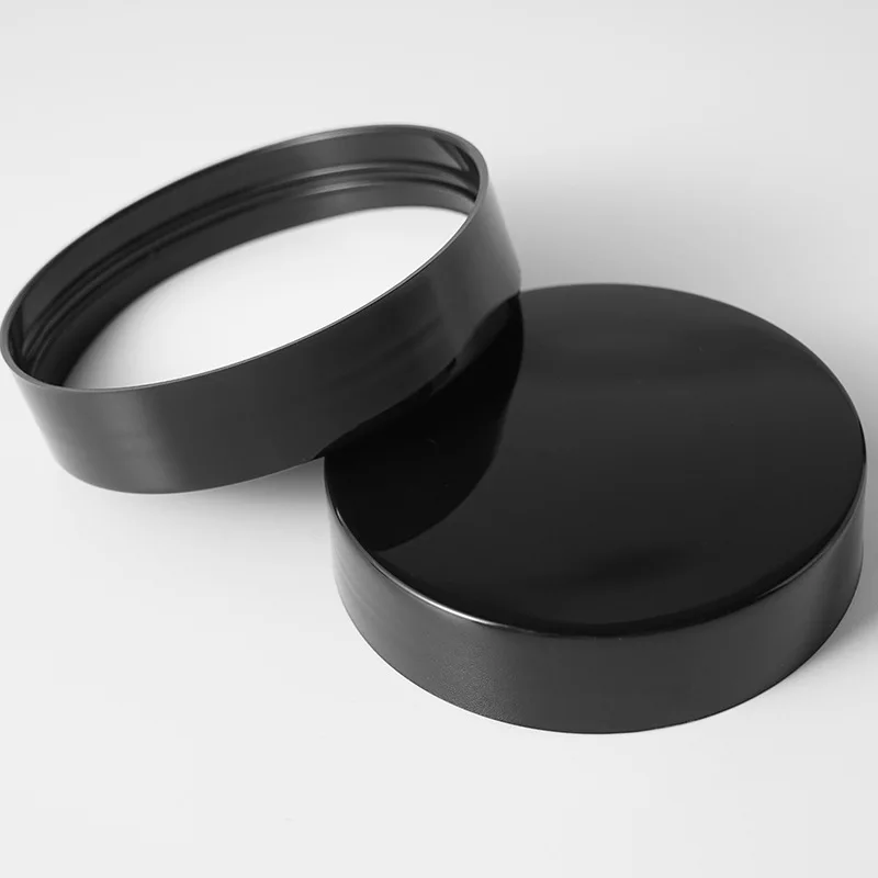 Black Plastic Jar Empty PET Case 50/60/100g Lucifuge Storage Jar Cream Refill Pot Powder Case Travel Cans YST2308151 20/30/50pcs Cosmetic Plastic Bottle
