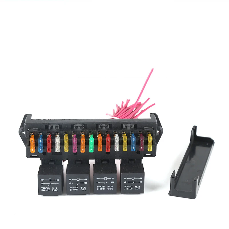 15way Box Multicircuit Assembly Control Fuse Holder With Relay Fuse