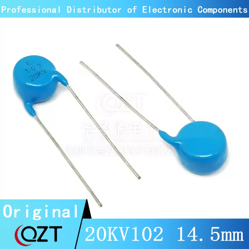 

5pcs/lot-10pcs/lot 20KV102 14.5mm 1nF 102 20KV M 1000pf CT81 High Voltage Ceramic capacitor