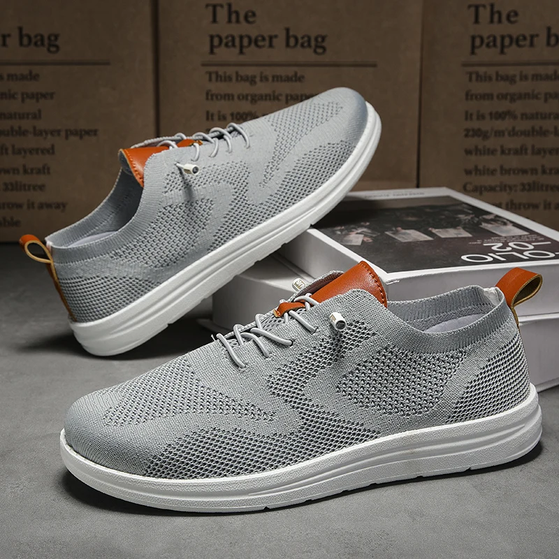 أحذية جري شبكية كاجوال رجالية فخمة