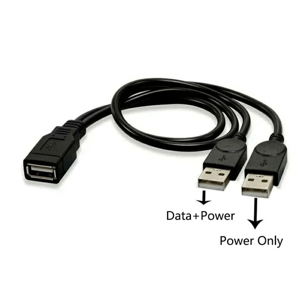 30cm USB 3.0 - USB 3.0 2.0 암 - 듀얼 수 추가 전원 데이터 Y 1 포인트 2 연장 케이블 컴퓨터 어댑터 케이블