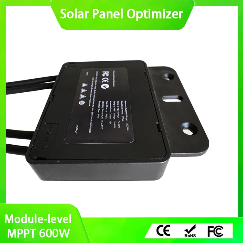 PV Power Optimizer Solar PV Panels Module level Max Input 600W System Voltage 1500V MPPT High Efficiency portable solar panel,solar charger panels,solar panels
