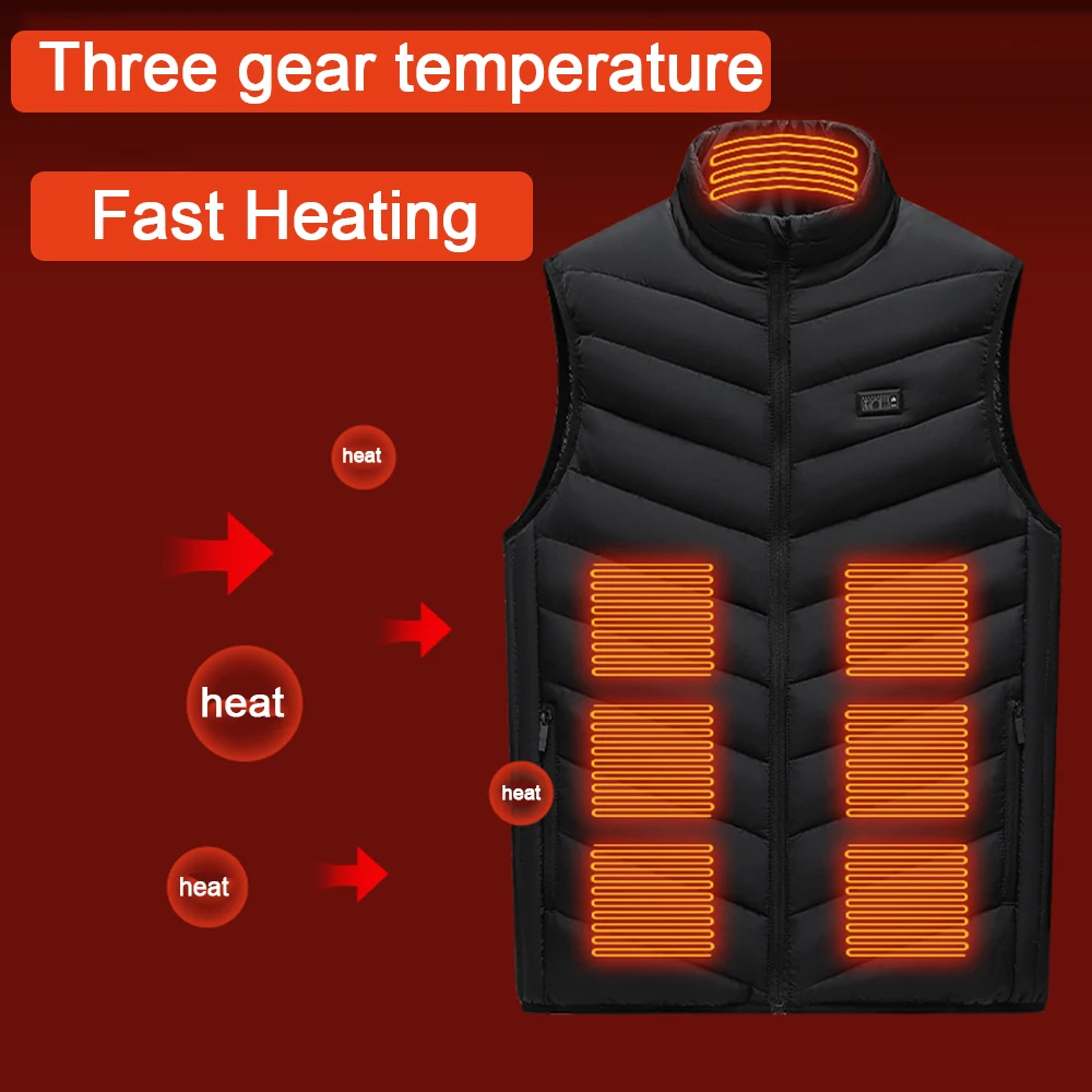 Coldproof Useful USB Heating Massage Vest Male Men Heating Waistcoat  Intelligent Thermostat for Parents - AliExpress