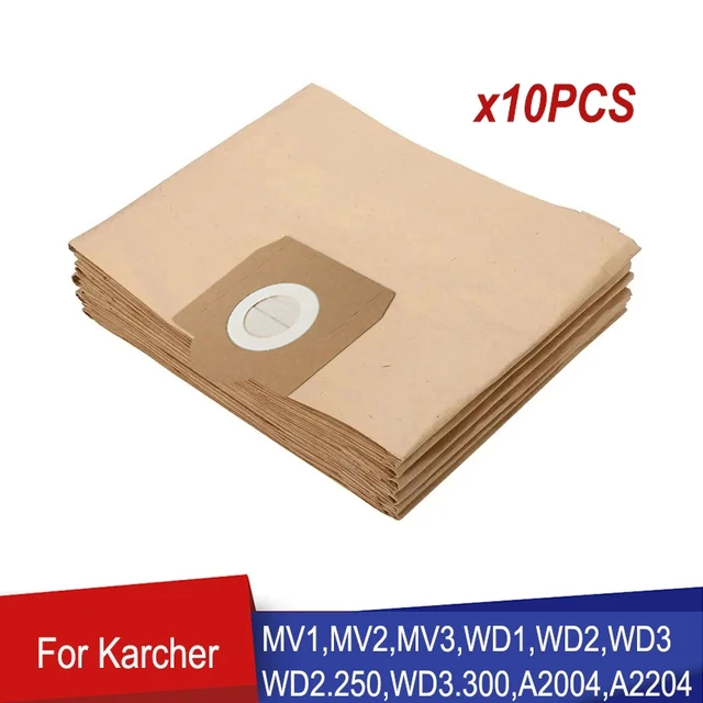 Bolsa de papel para Aspiradoras WD1 - WD3 Karcher