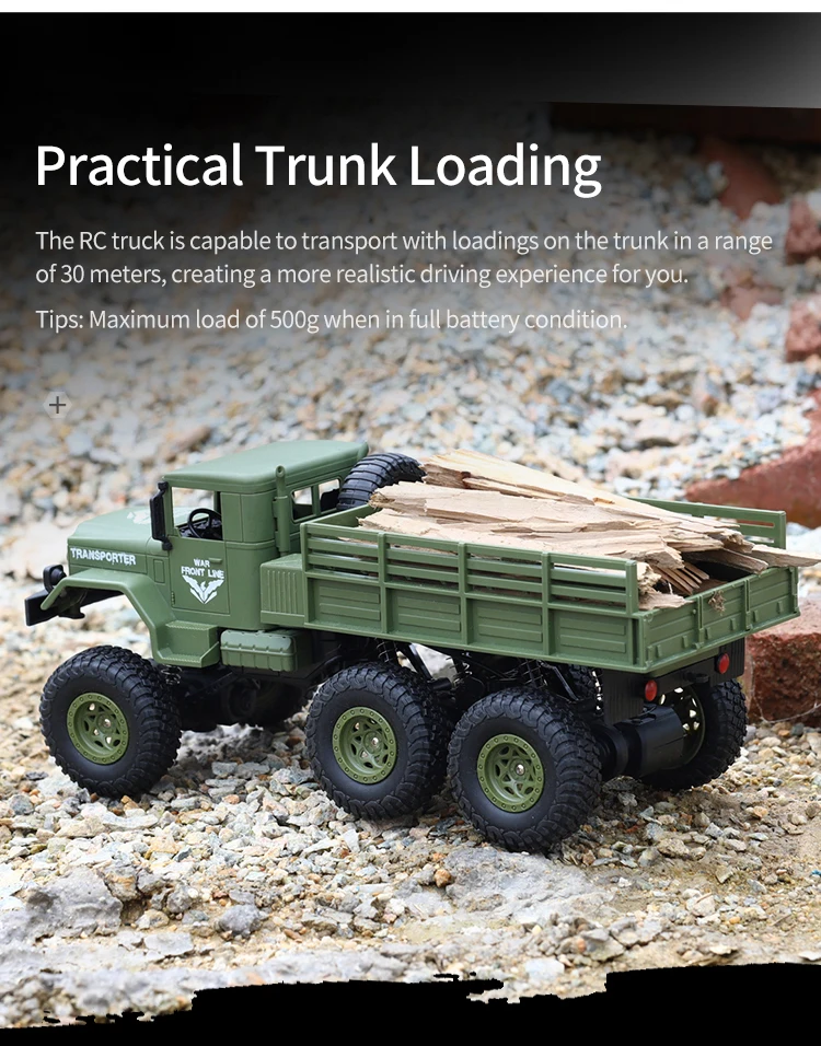 JJRC 1/18 RC Truck 2.4G Q68 Q69 Remote Control Engineering Vehicle Climbing Off-Road Car Buggy Model Toy Kid Christmas Gift 6