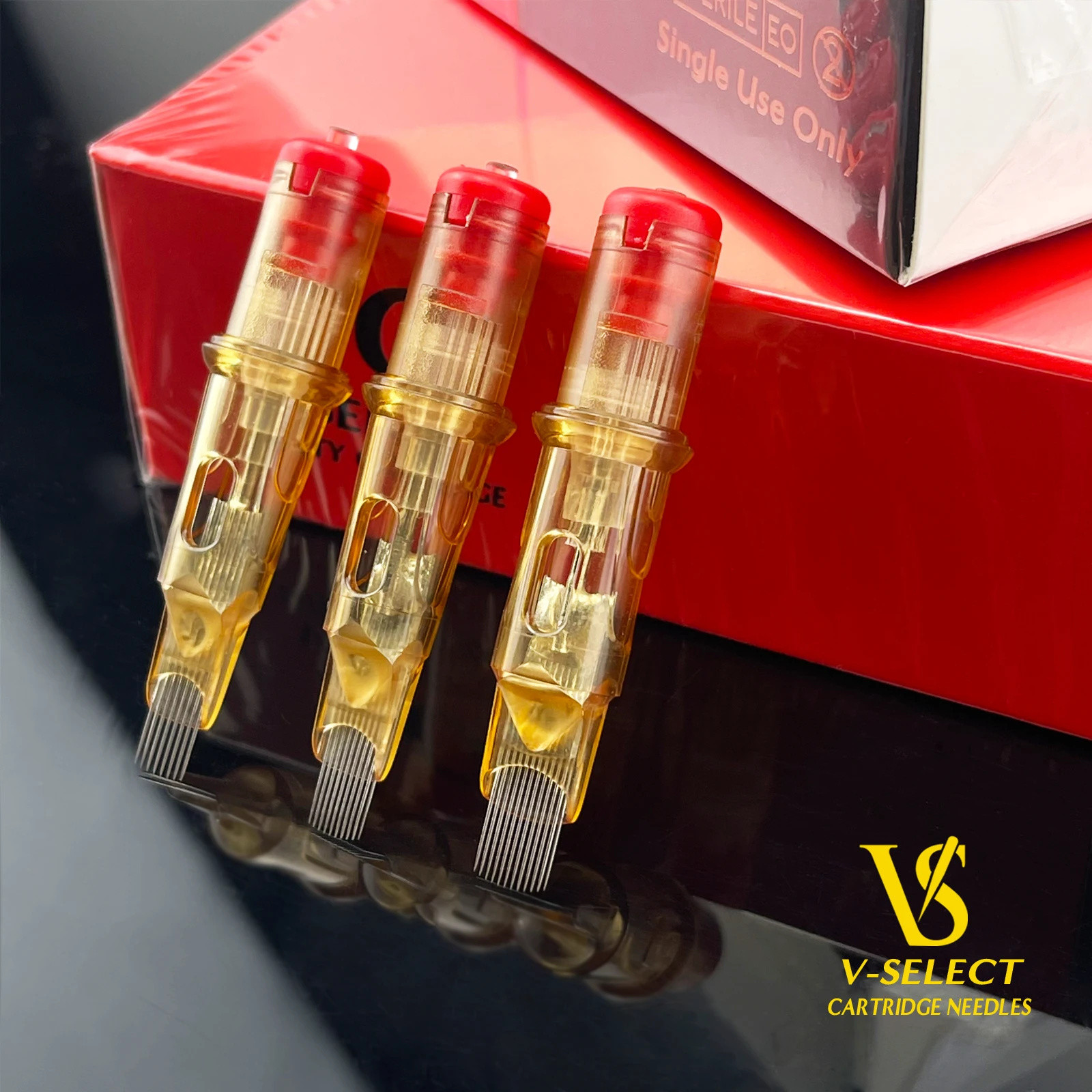 Tattoo Cartridge Needles #12 0.35mm Curved Magnum Round Magnum Disposable 20 pcs/Box,tattoo cartridge needles,disposable needles,tattoo needles