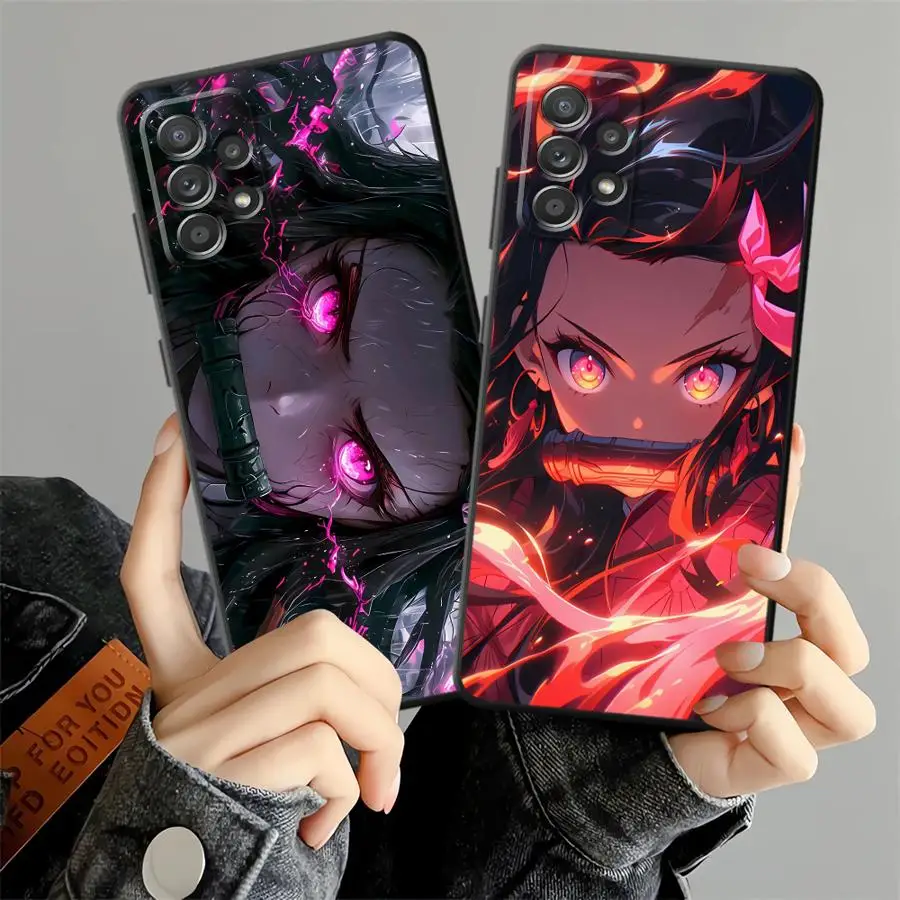 Demons Anime Slayer Soft Back Phone Cover Case