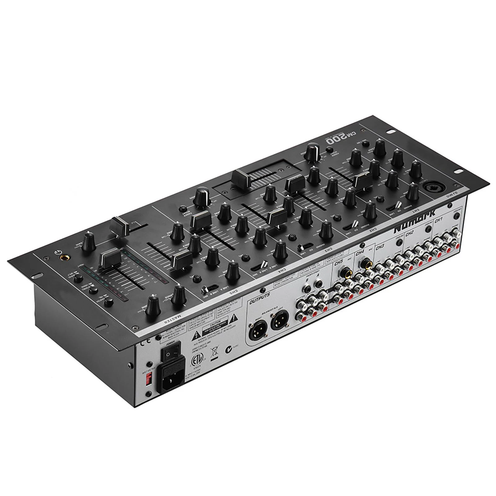 最高品質の Numark djミキサーcm200オーディオミキサーdjステージ ギター