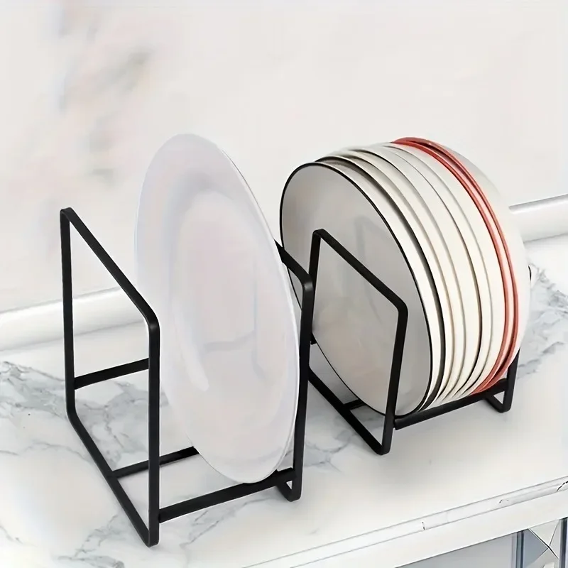 Stainless Steel Kitchen Rack Rust-resistant Countertop Utensil Holder Vertical Cabinet Storage for Plates Bowls Cups Lids kitchen storage rack,kitchen organizer rack