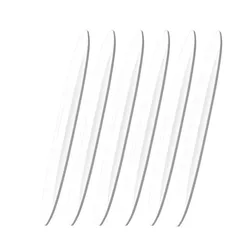 6 - Piece Door Edge Anti - Collision Scratch Resistant Protection Strip - Invisible Car Accessory (Transparent)
