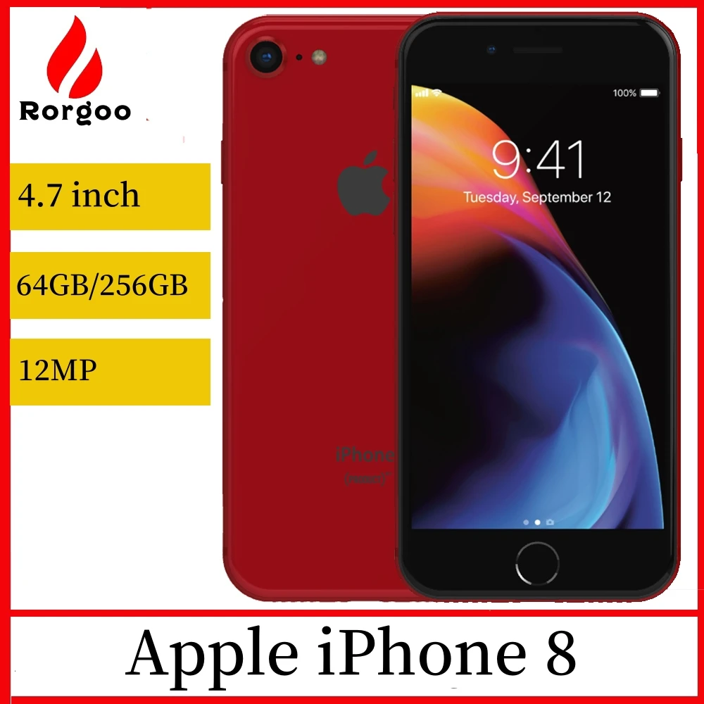 iPhone8本体64GB 指紋認証 Original Apple iPhone 8 64GB/256GB 4.7' Retina IPS LCD NFC