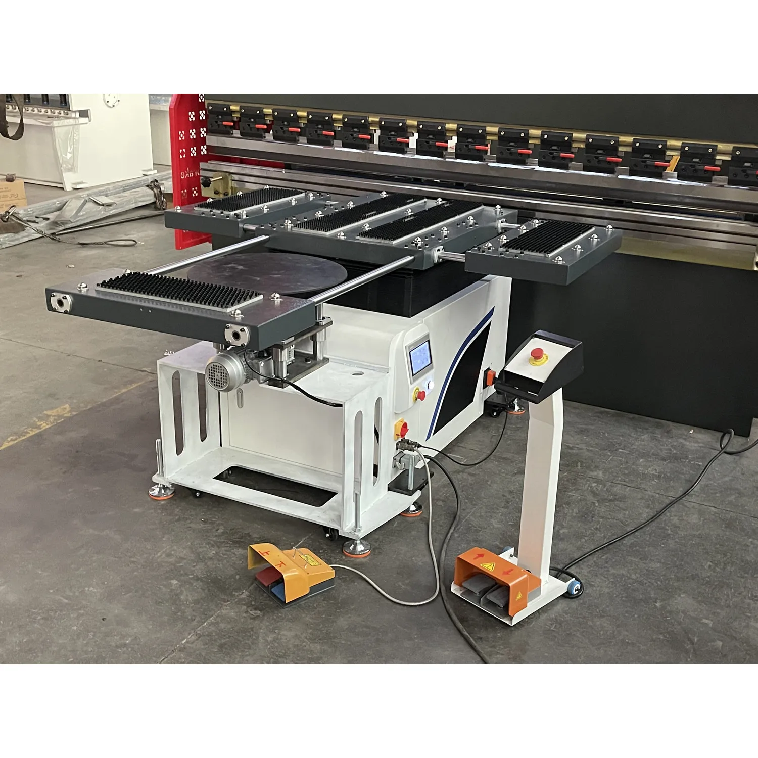 Prensa De Chapa Metálica Freios Com Follow-Up Rack, Máquina De.
