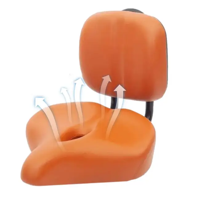 Sella Per Bicicletta Con Luce Posteriore | Memory Foam E Doppia Molla | Impermeabile Per City E MTB - Foto 11