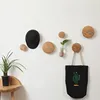 Wood Round Clothes Rack Wall Coat Hanger Mushroom Clothes Hook Wall Hanger Wooden Towel Hooks Pretty Home Decoration For home 3