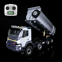 JDM 1/14 RTR Metal Hydraulic RC Dumper Tipper Radio Control Truck 2Speed Differential Axle Car Outdoor Toy For Boys Gift TH18485 2