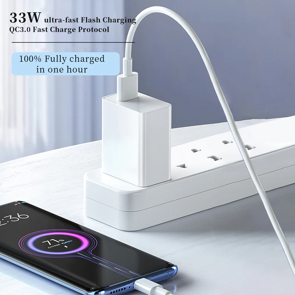 Xiaomi 33w 67w Turbo Charge Mi 11 12 Redmi Note 10 Charger Chargeur EU Poco  X3 Nfc M2 Pro 10t 5g 11x Fast Charging Cable Type C