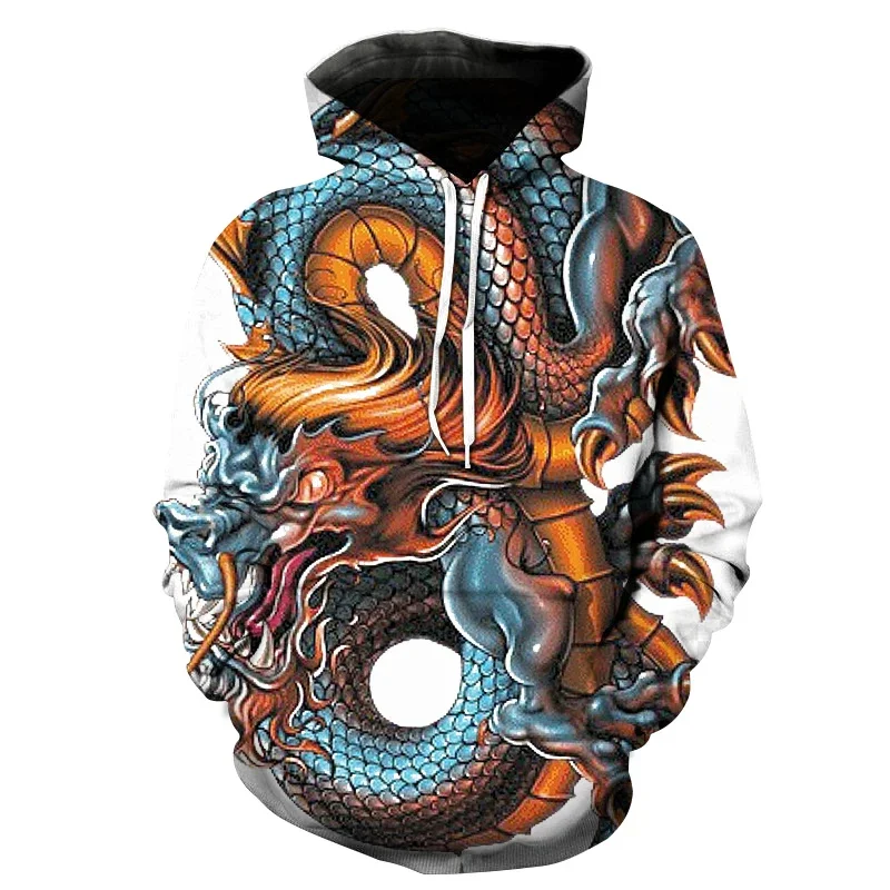 thumbnail image 1 of Sudadera con capucha con gráfico de dragón chino para hombre, sudadera con estampado 3D tradicional, sudaderas casuales de manga larga, sudaderas holgadas unisex, 1 of 5