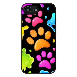 Cute Dog and Cat Cartoon Soft Phone Cover - Durable and Stylish Paw Design Case for Motorola Moto G14 (1)