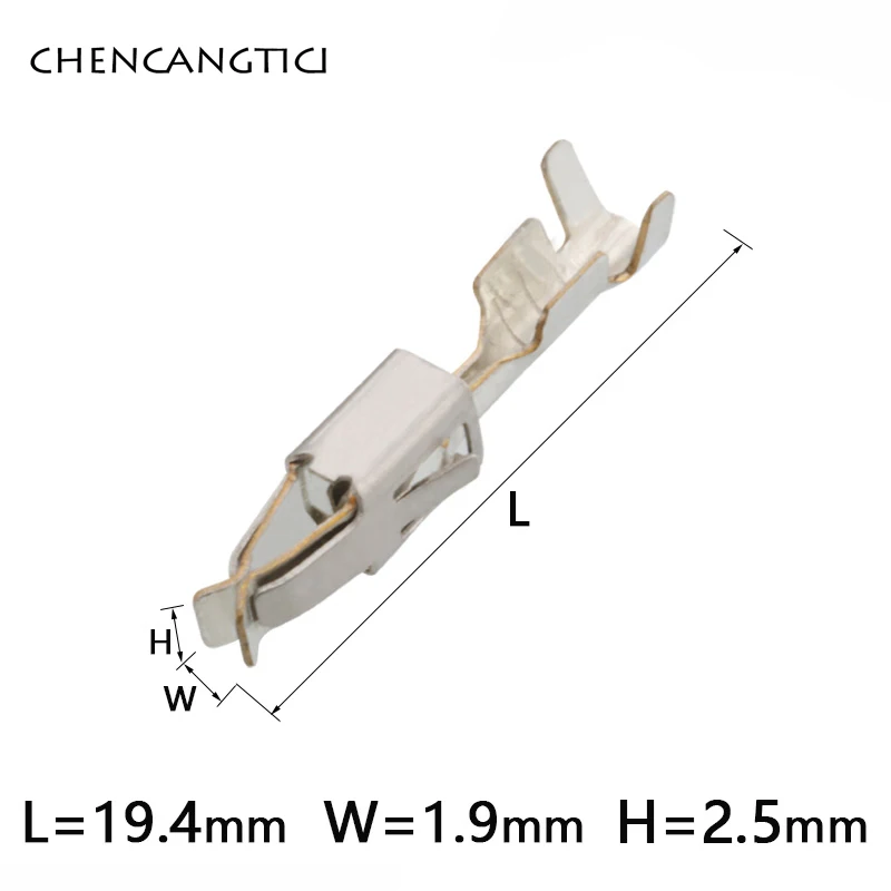 50 Pcs Crimp Terminal Auto Electrical 2.8/3.5mm Male Female Wire Splice Pins For FCI/TE/Tyco/AMP/Boschs Car Connector