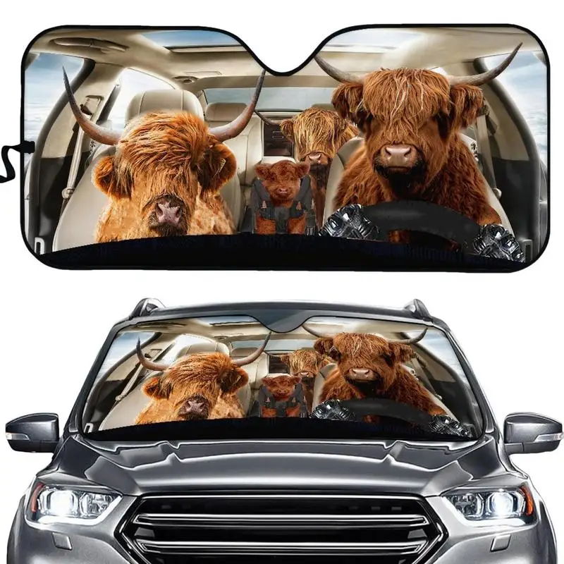 

Car Shield Sun Protector Cute Funny Sun Blocker Retractable Sunscreen Heat Insulation Car Summer Sun Protection Car Curtains