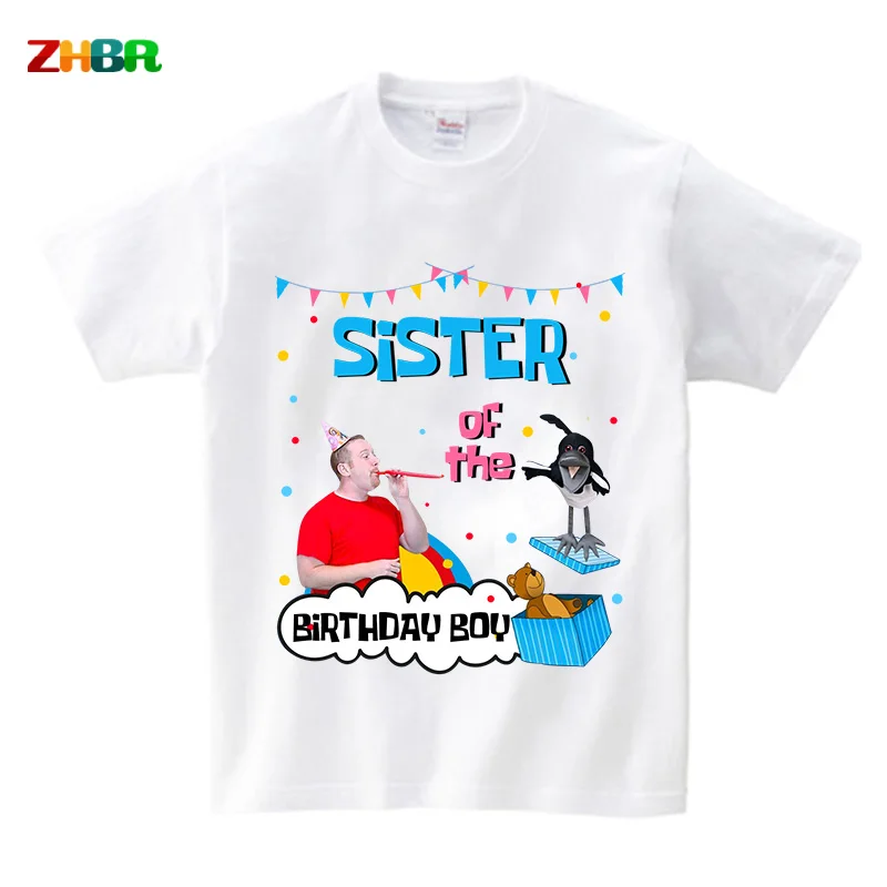 Steve and Maggie Shirt Birthday Boy Shirt Family Matching Outfit Personalized Name Shirt Kids 3rd Birthday Party Children Outfit 4