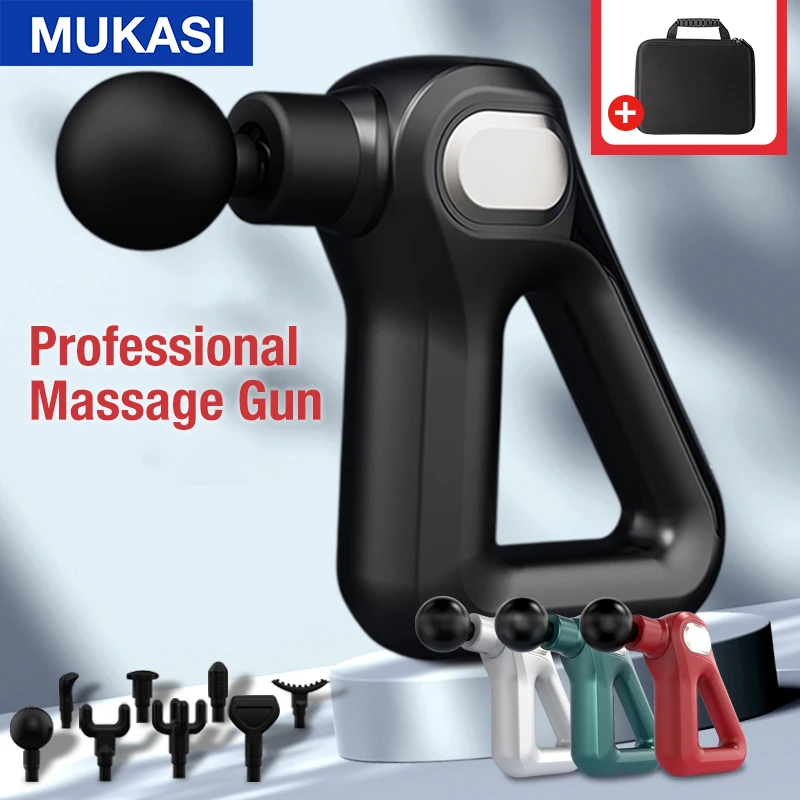 MUKASI Massage Gun Deep Tissue Electric Massager Neck Body Muscle 1 MUKASI Massage Gun Deep Tissue Electric Massager Neck Body Muscle 1