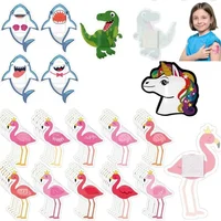 20pcs/set Cartoon Animal Heart Shape Band Aid Wound Dressing Plasters for Children Adult Skin Patch Tape First Aid Woundplast 1