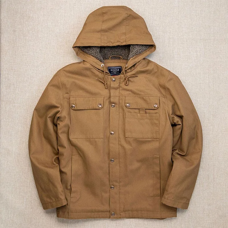 Motorcycle Jacket Varsity Jackets Parkas New Coats Man Plus Size Winter Men Climbing Clothes Hooded Tactical Clothing Men's Male