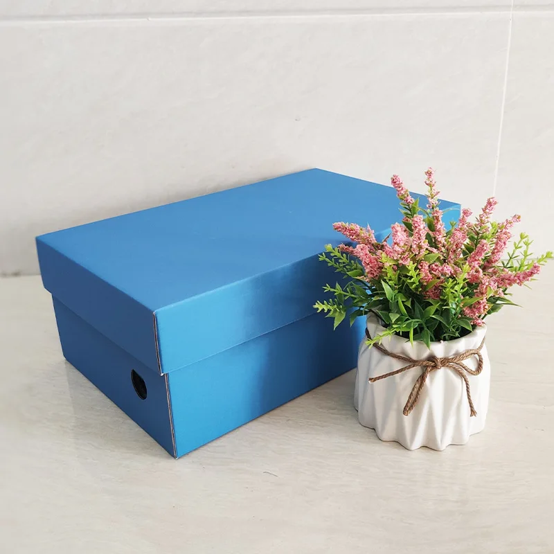 Gift Paper Shoes Boxes – Corrugated Cardboard Shipping Boxes for Packaging, Delivery, M... - SKU MSB09507 - UGI Packaging